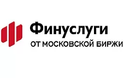 Логотип Финуслуг маркетплейса от Московской Биржи