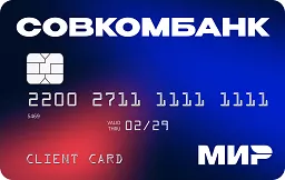 Карта процентом на остаток Совкомбанка